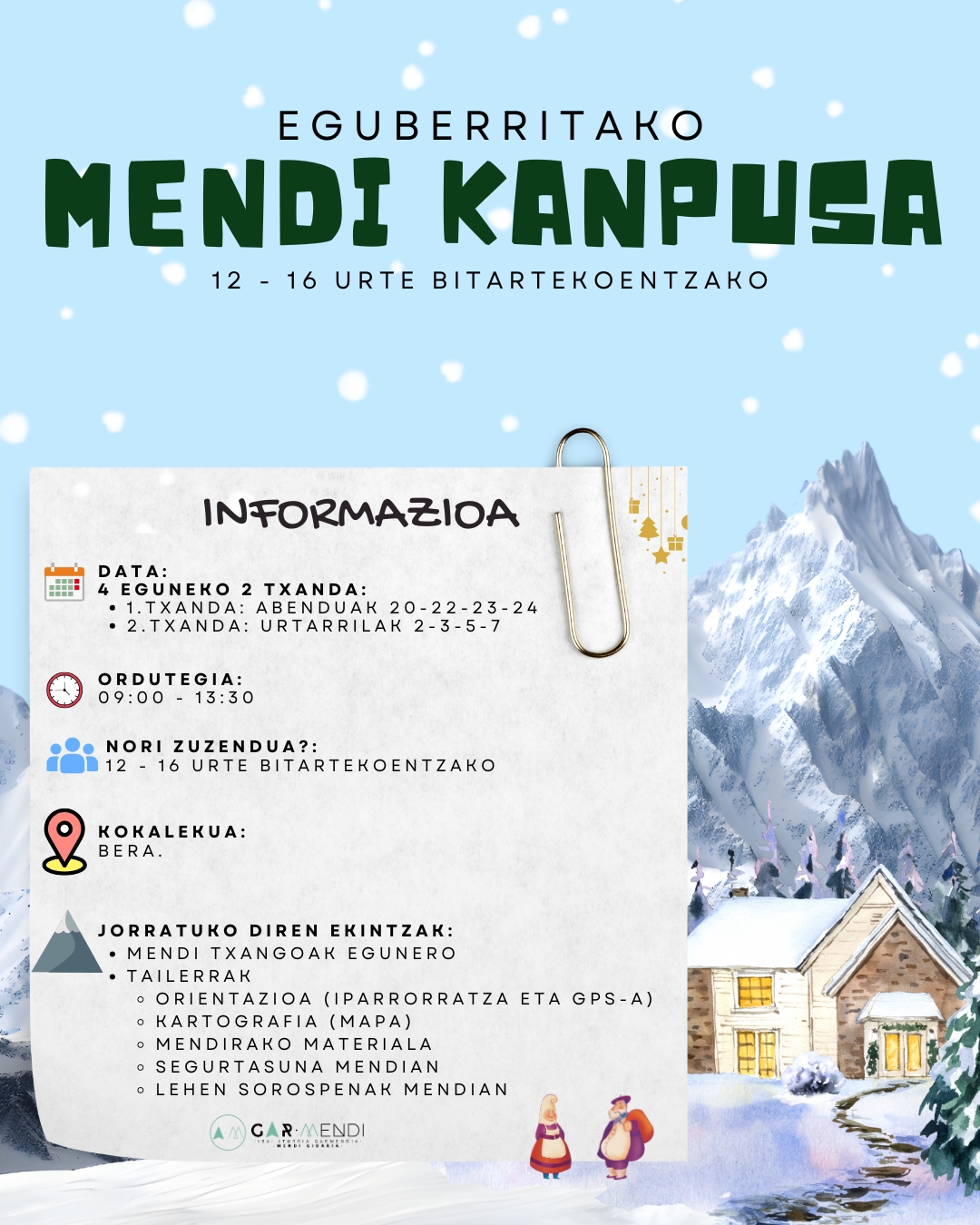 EGUBERRITAKO MENDI KANPUSA (1.TXANDA)