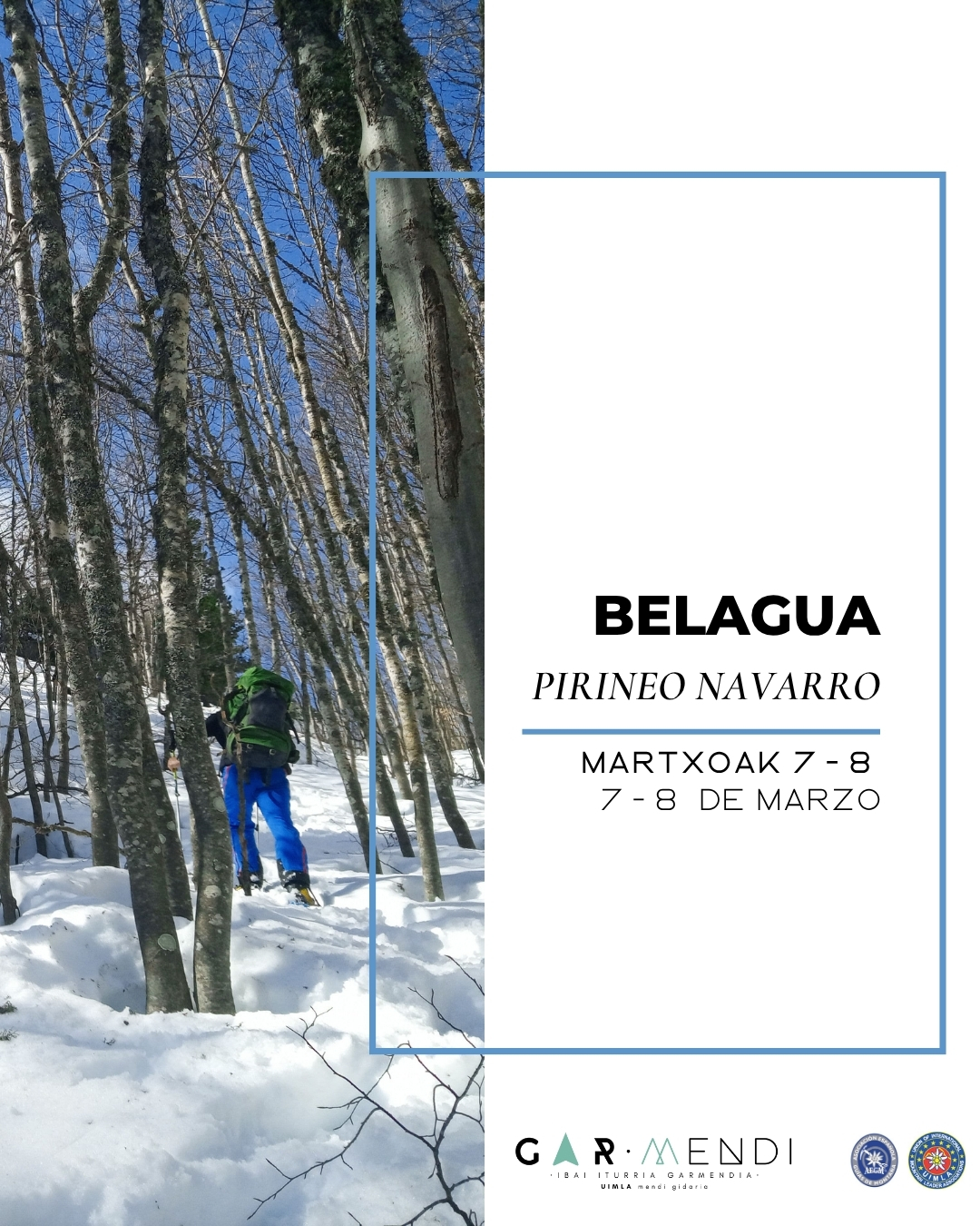 BELAGUA (RAQUETAS DE NIEVE)