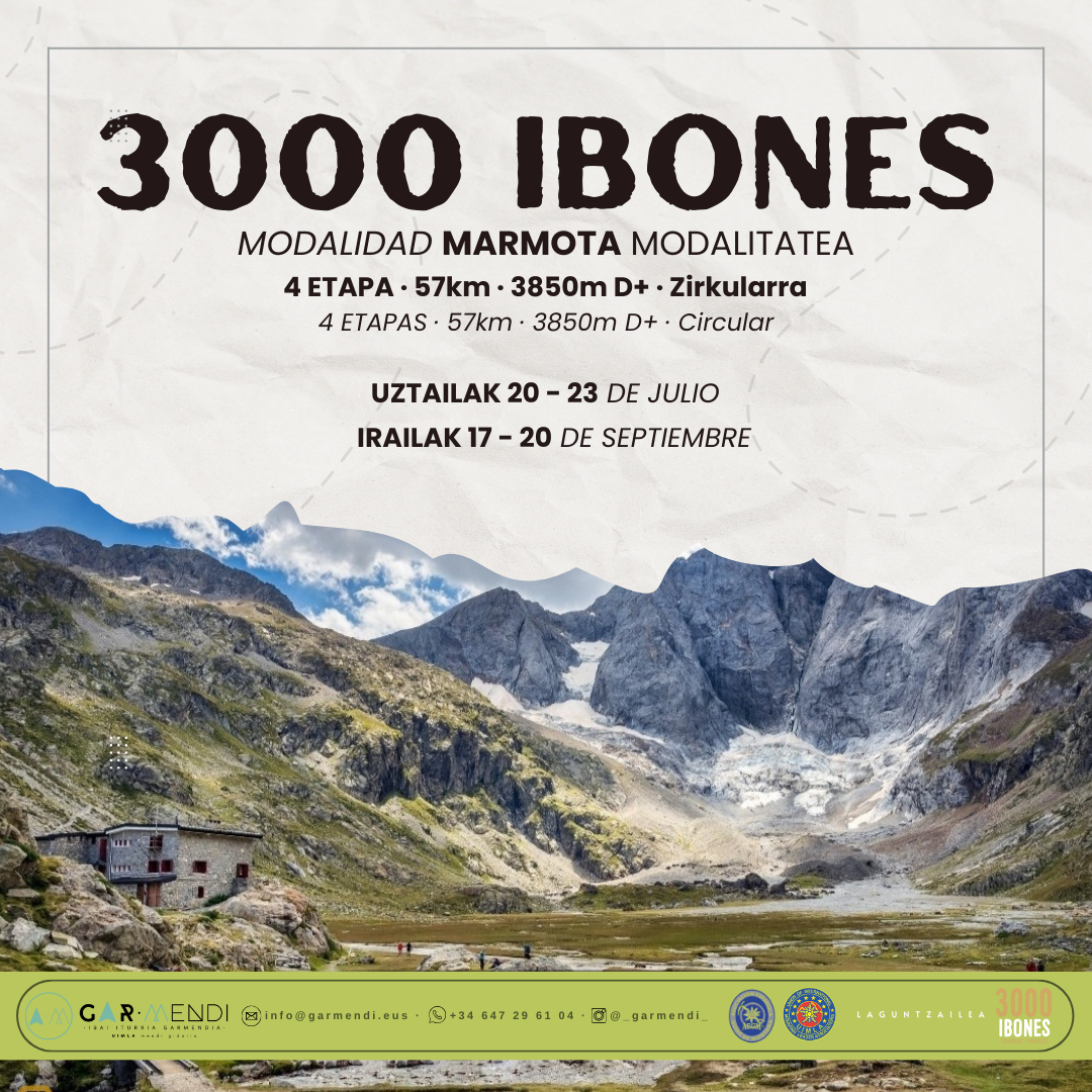 3000 IBONES UZTAILA (MARMOTA MODALITATEA)